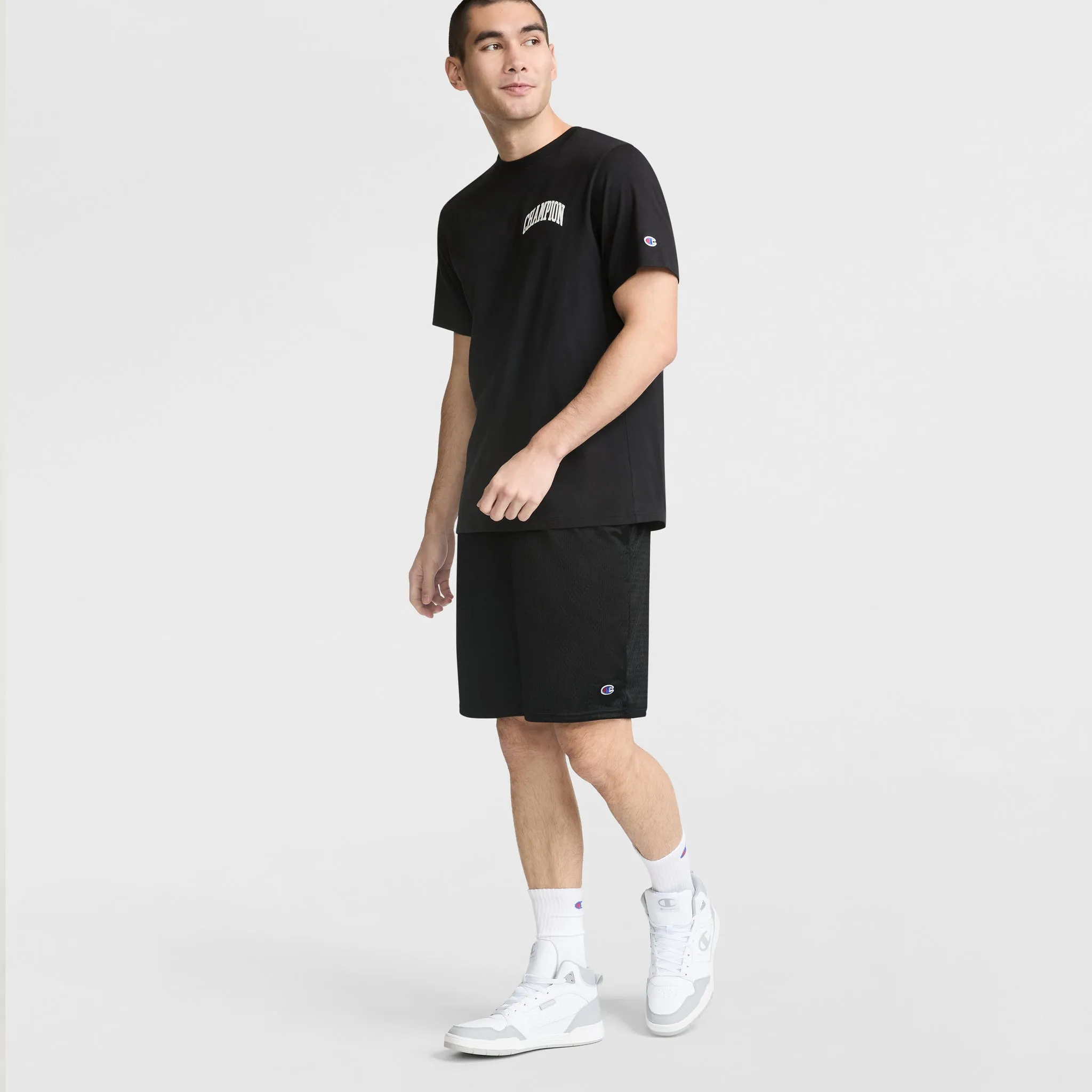 9" Classic Mesh Shorts, C Logo