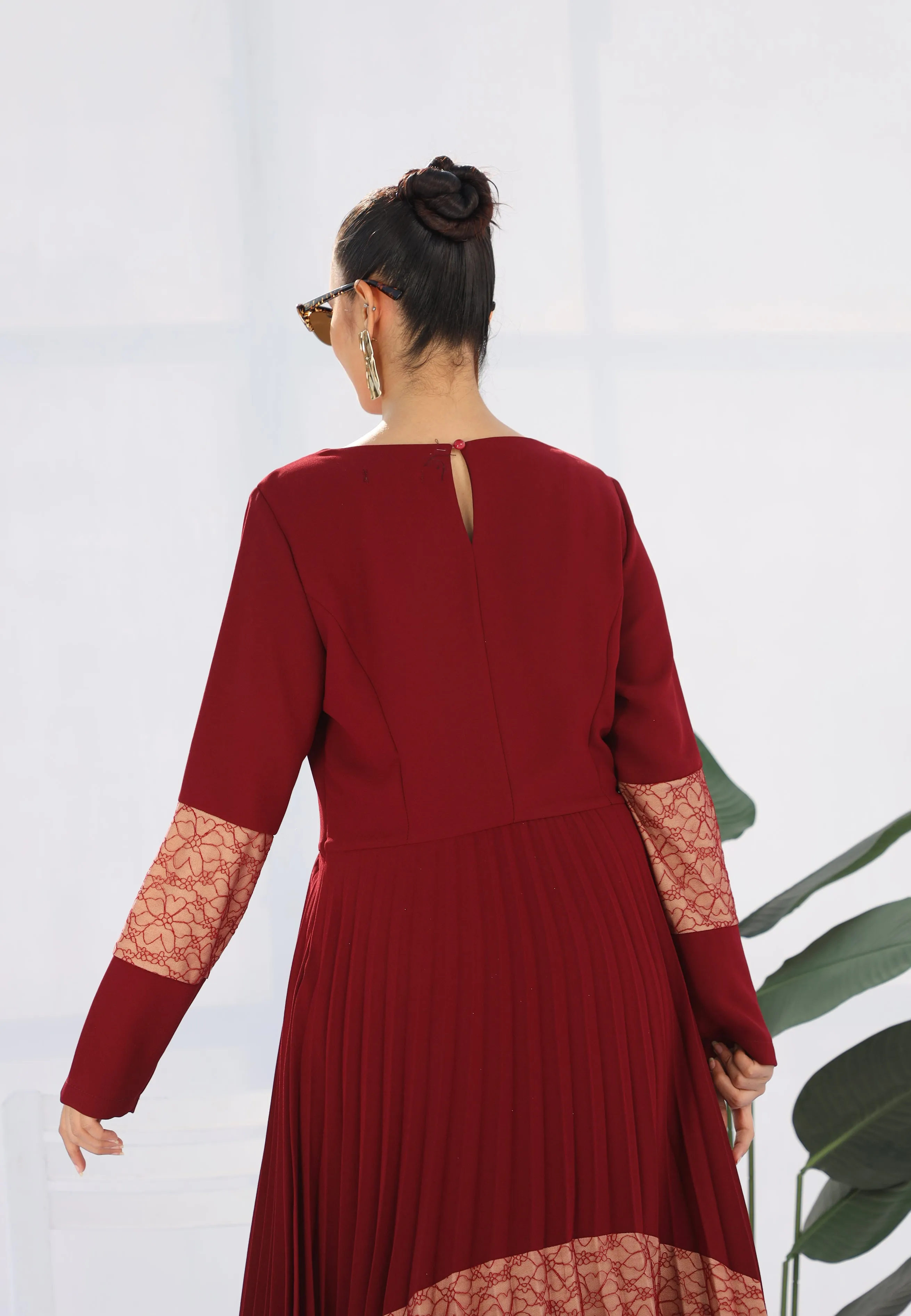 Alice Maxi Dress Maroon