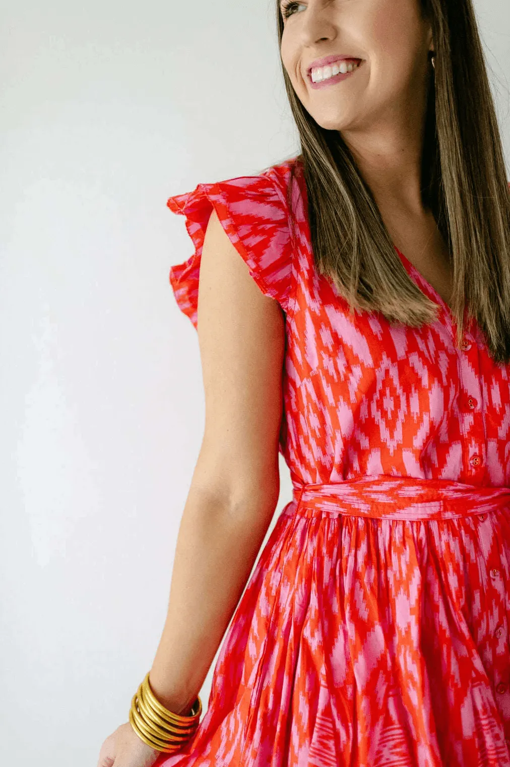 Cleobella Lela Mini Dress Jaipur Ikat
