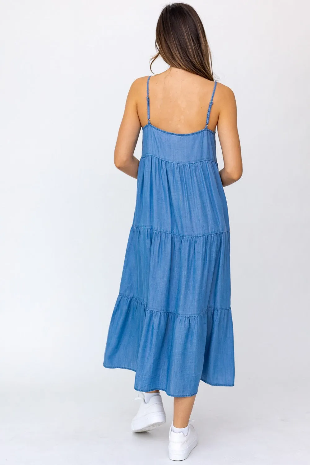 Denim Maxi Dress