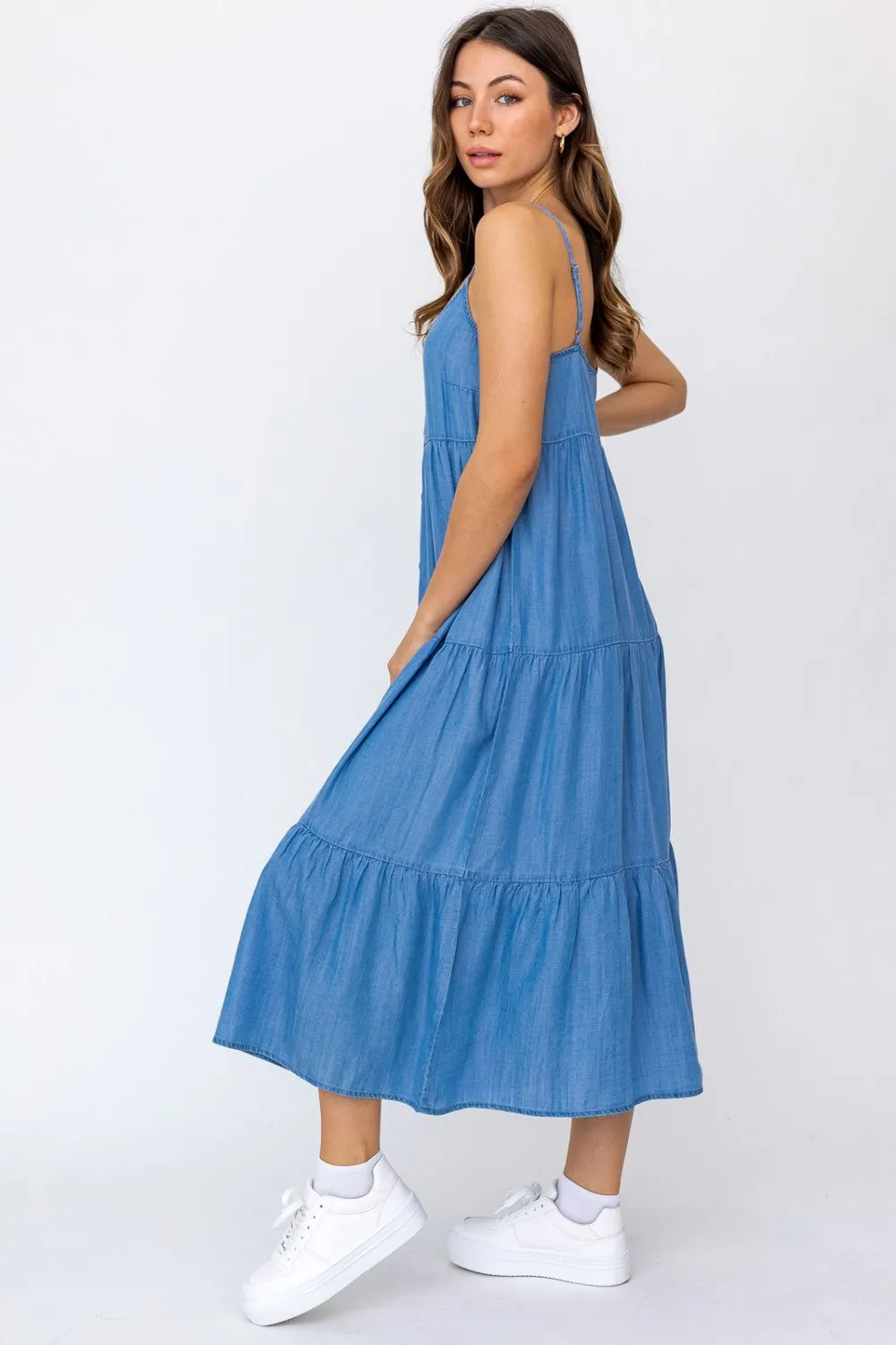 Denim Maxi Dress