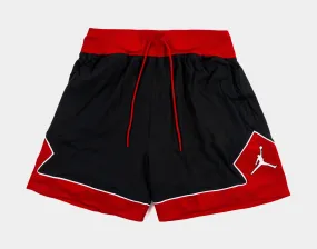 Diamond Woven Womens Shorts (Black)