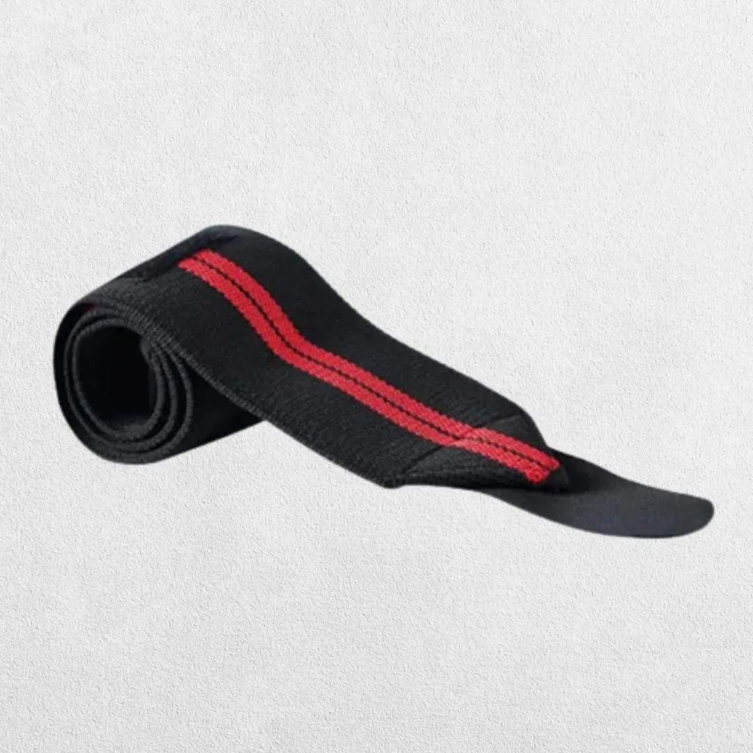 Elastic Wrist Wraps with Durable Support for Weightlifting & Powerlifting Workouts