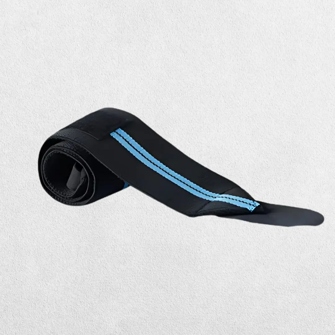 Elastic Wrist Wraps with Durable Support for Weightlifting & Powerlifting Workouts
