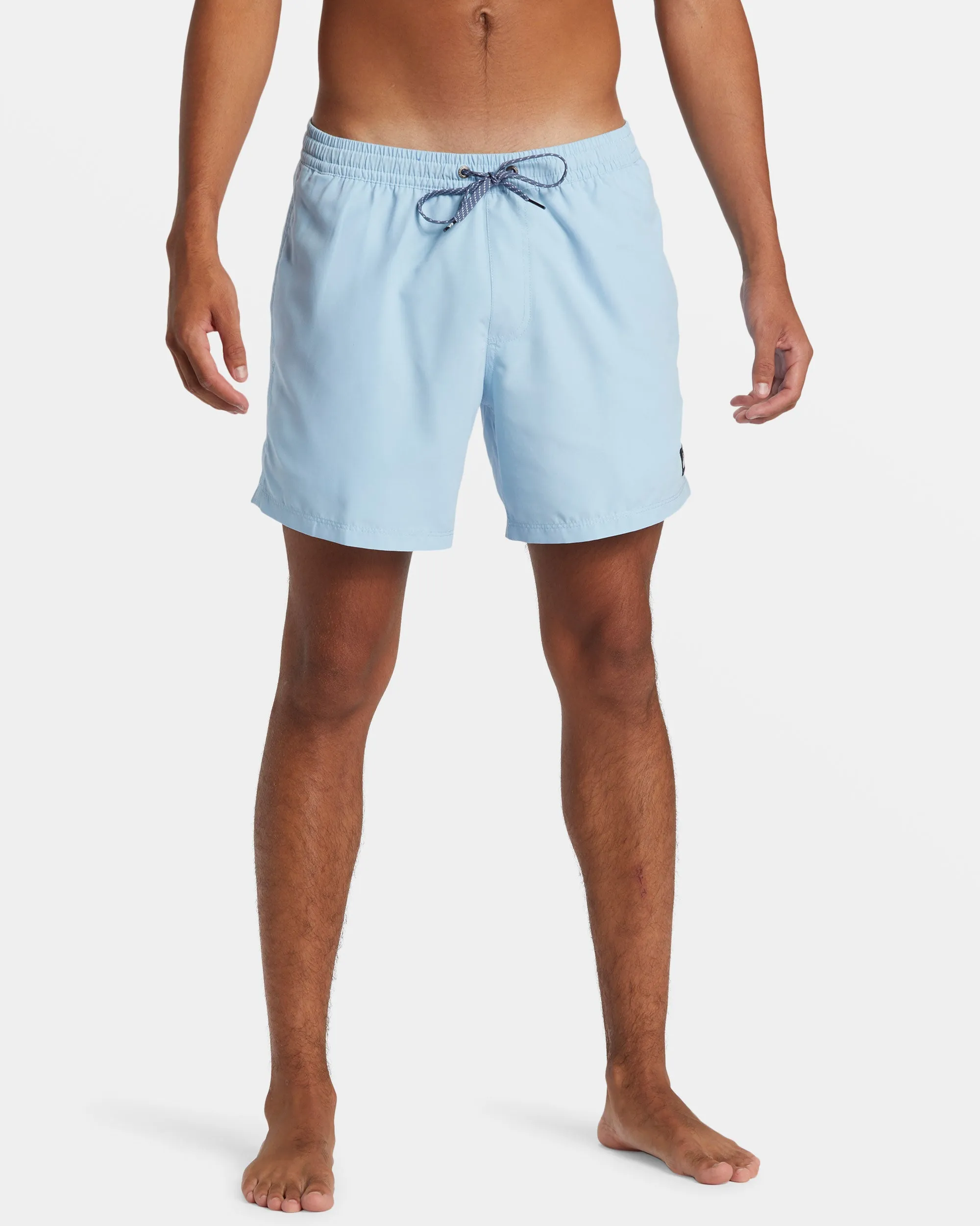 Everyday Solid 15" Swim Trunks - Airy Blue