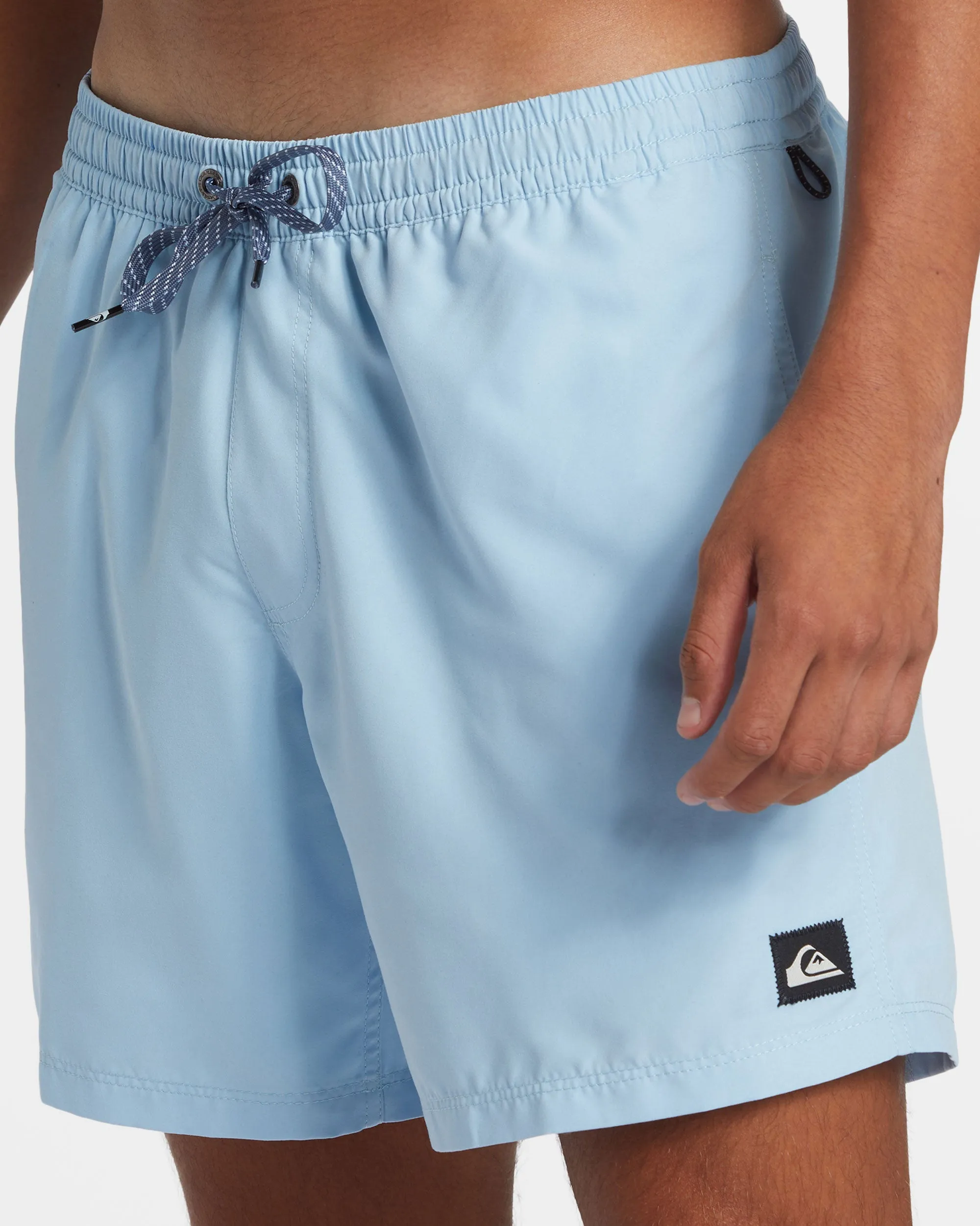 Everyday Solid 15" Swim Trunks - Airy Blue