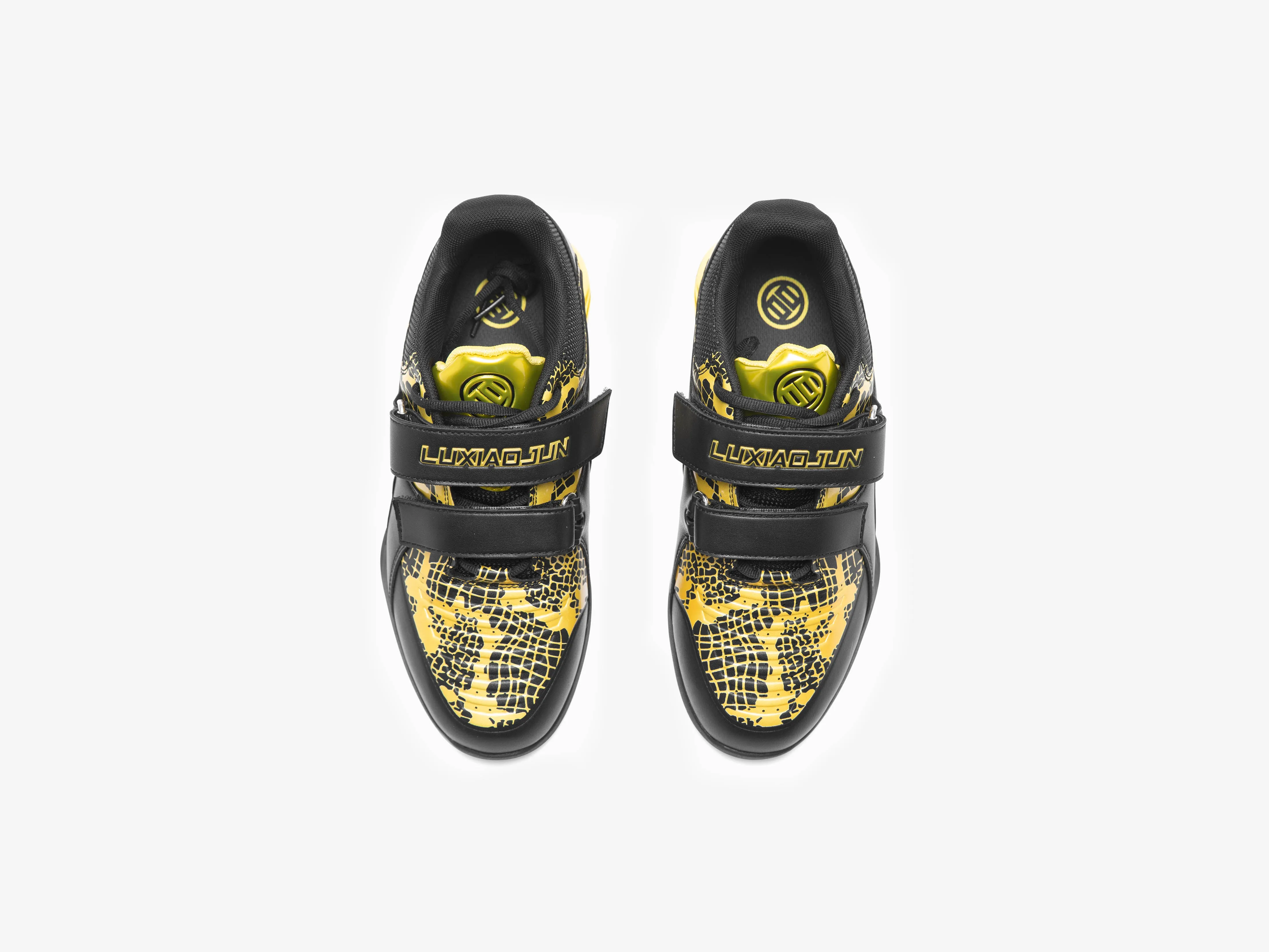 LUXIAOJUN PowerPro I Weightlifting Shoes The Limited Snake Edition (Black Gold)