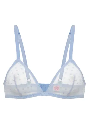 Mimi Blue dots soft bra