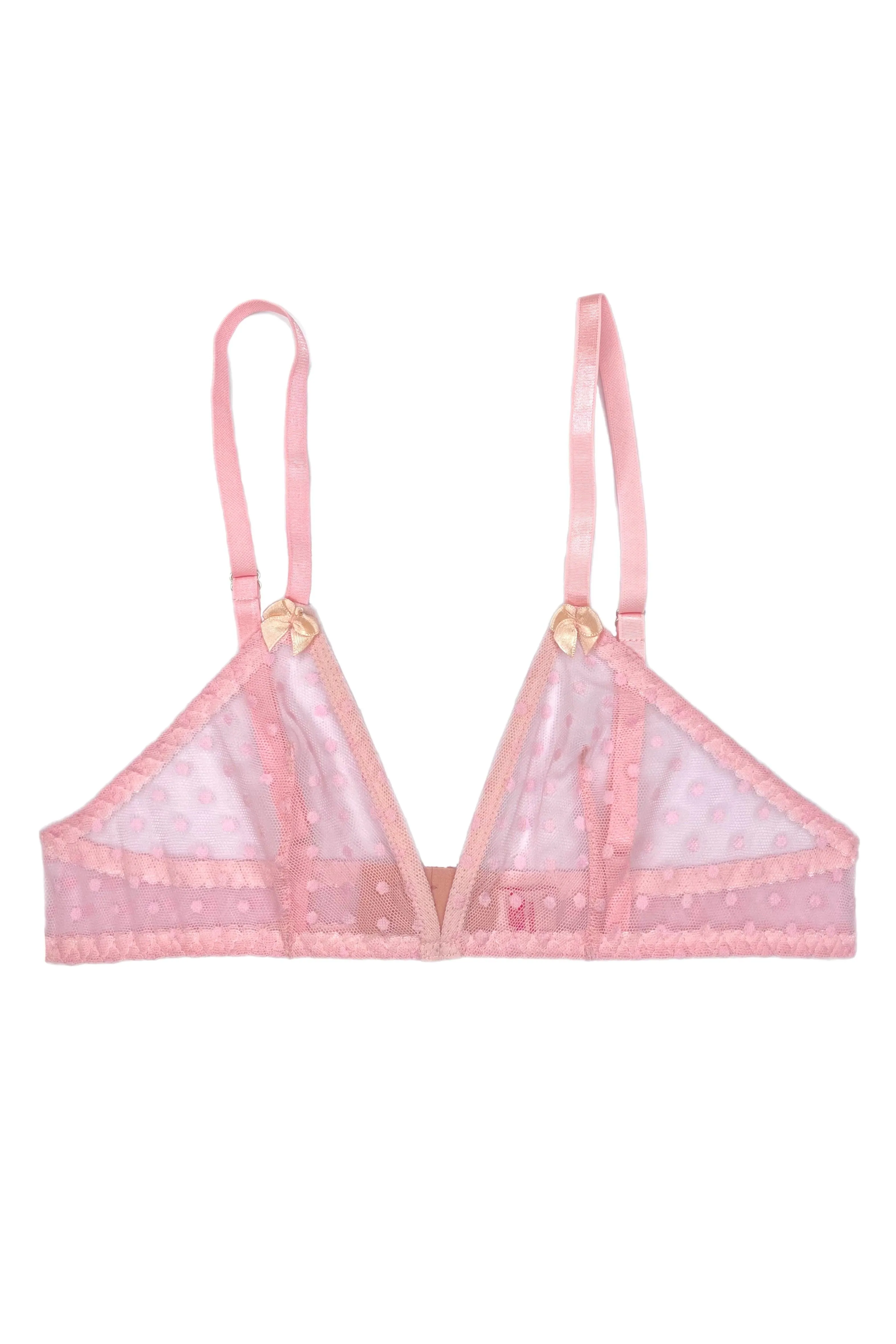 Mimi Pink dots soft bra