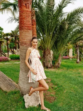 Monarch Mini Dress in Pink