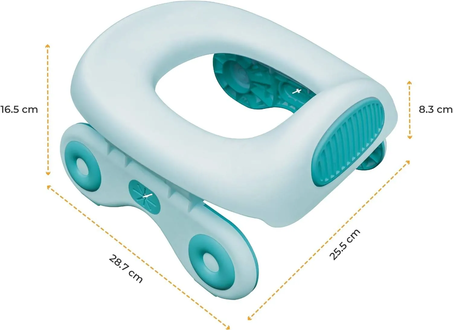Moon Travel Baby Potty Seat Potty Training Teal
