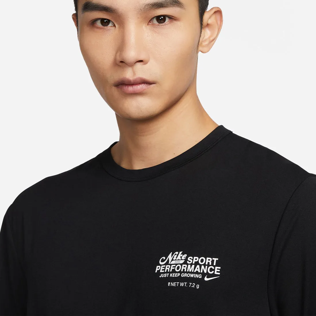 Nike Dri-FIT UV Short-sleeve Versatile Men's Jersey Black