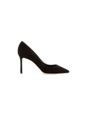 Romy 85 Suede Slingback Pumps