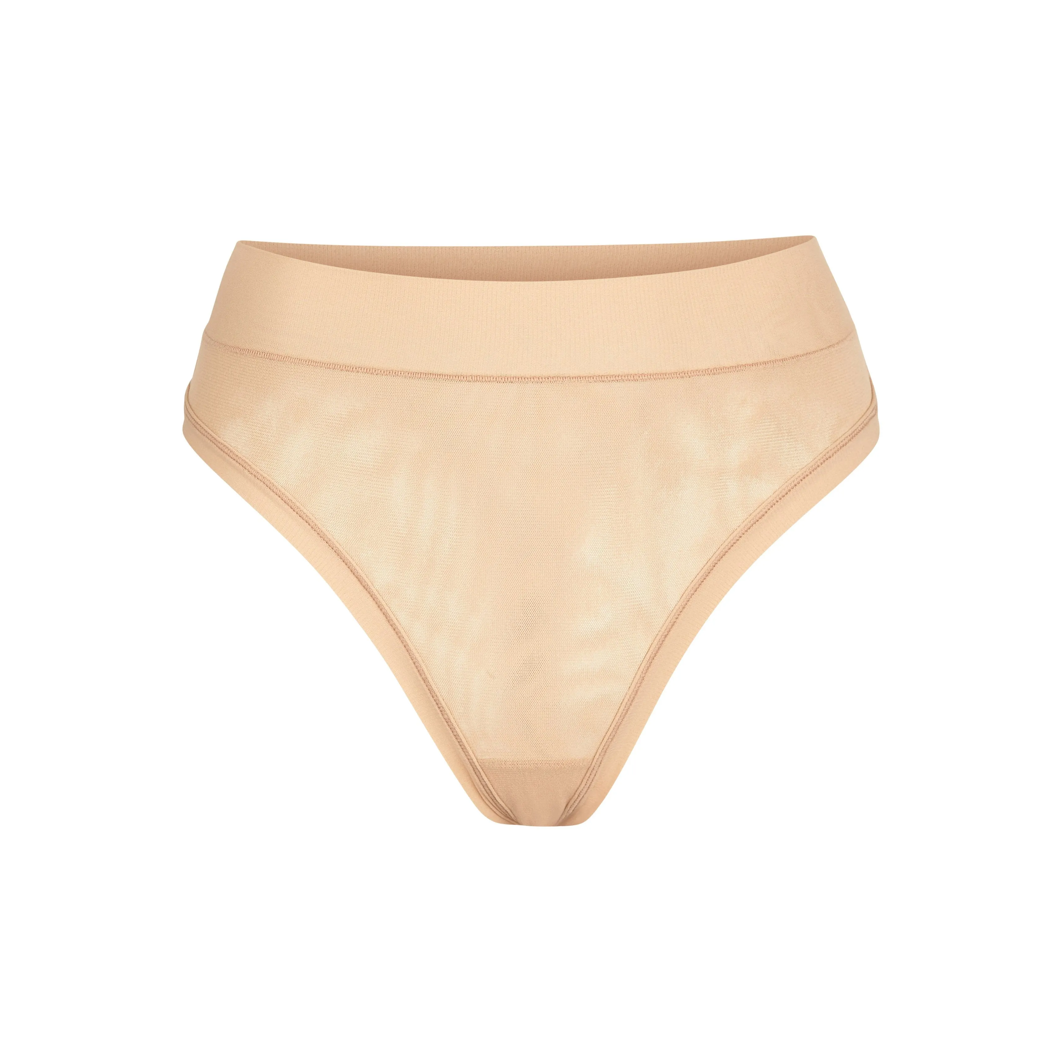 SUMMER MESH THONG | CLAY