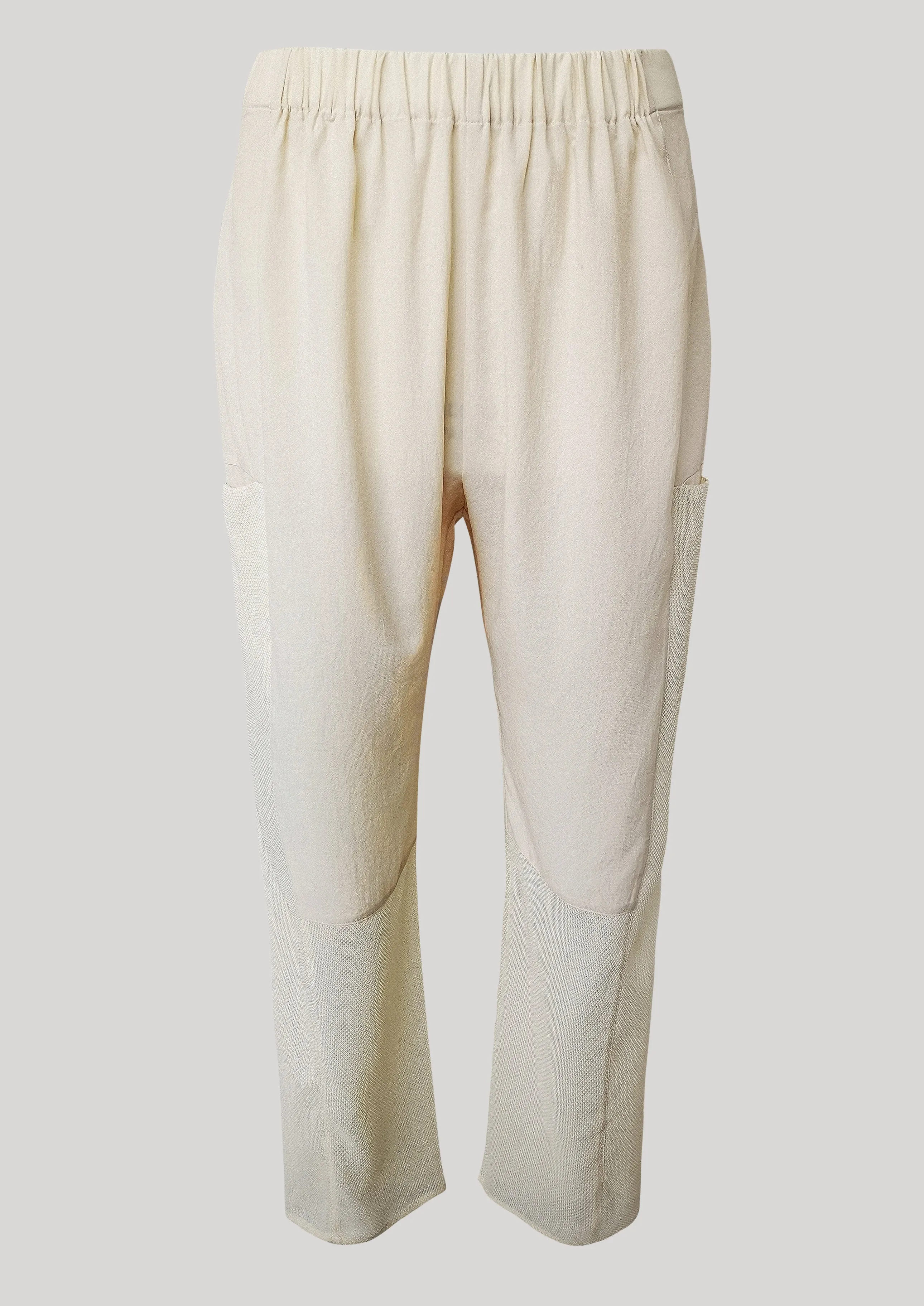 SUMMER PANTS LOOSE - AIRY MESH cream by BERENIK