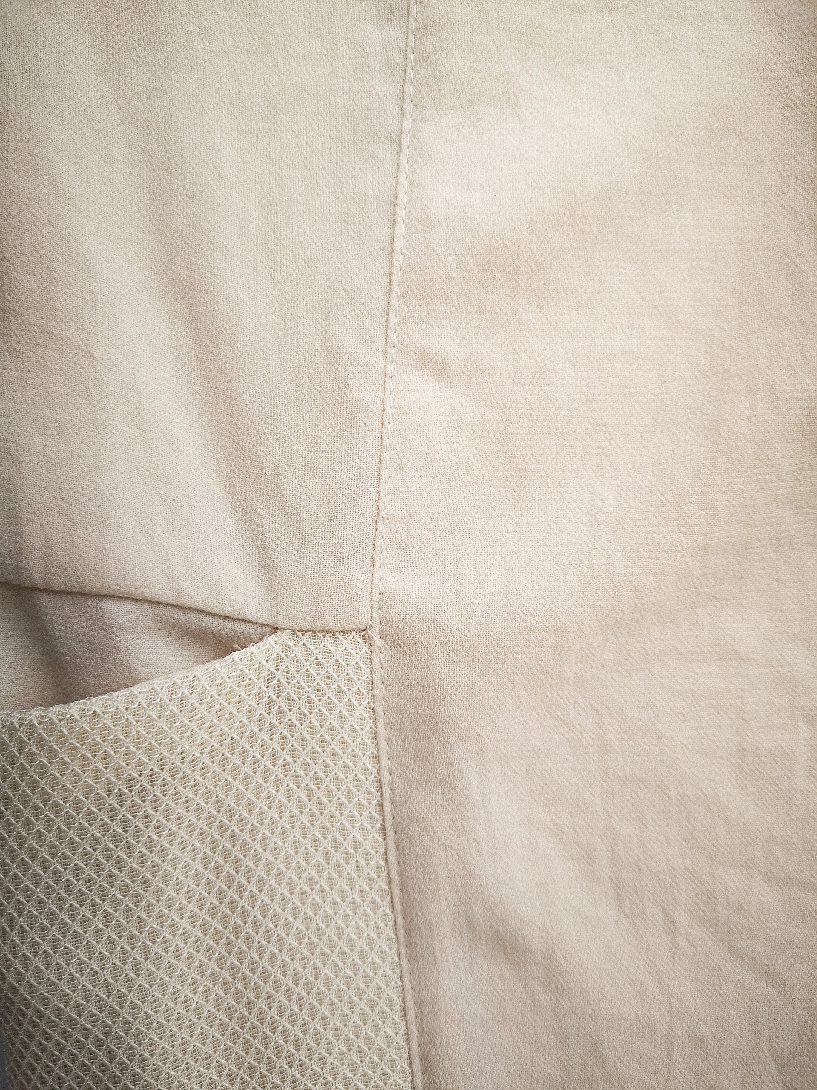 SUMMER PANTS LOOSE - AIRY MESH cream by BERENIK