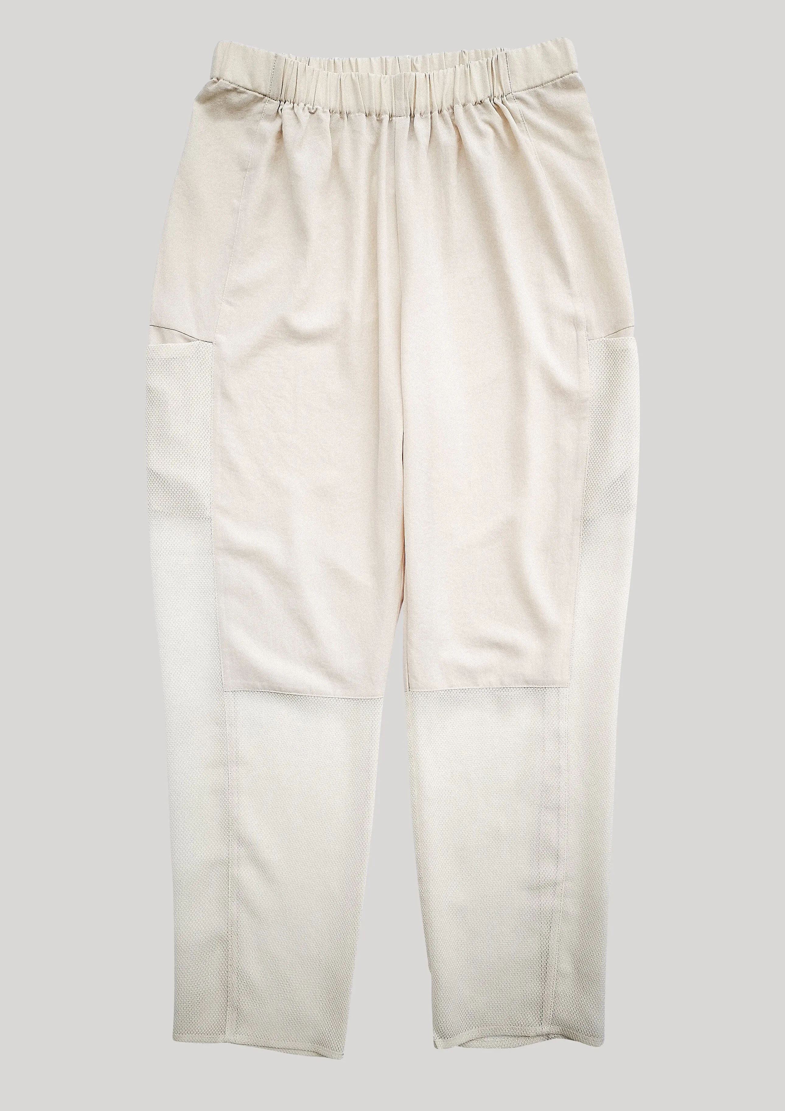 SUMMER PANTS LOOSE - AIRY MESH cream by BERENIK