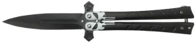 Trainer Butterfly Knife - Skull on Blade