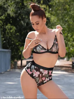 Tropical Bralette Set