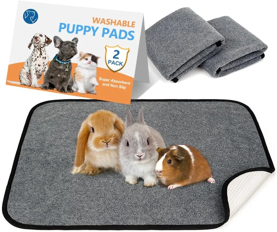 Washable Pee Pads for Dogs (2-Pack) - Meet Pawsitive Pads! 🐾💧