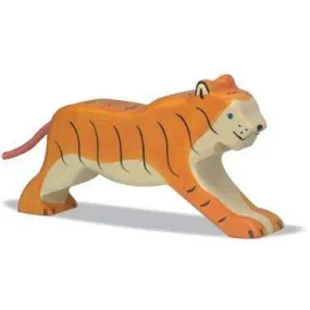 Wooden Tiger Running